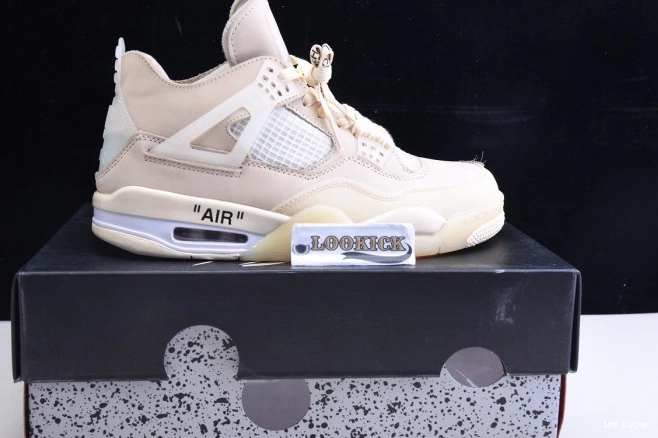 Air x Sail Off-White Jordan 4 CV9388-100 0816